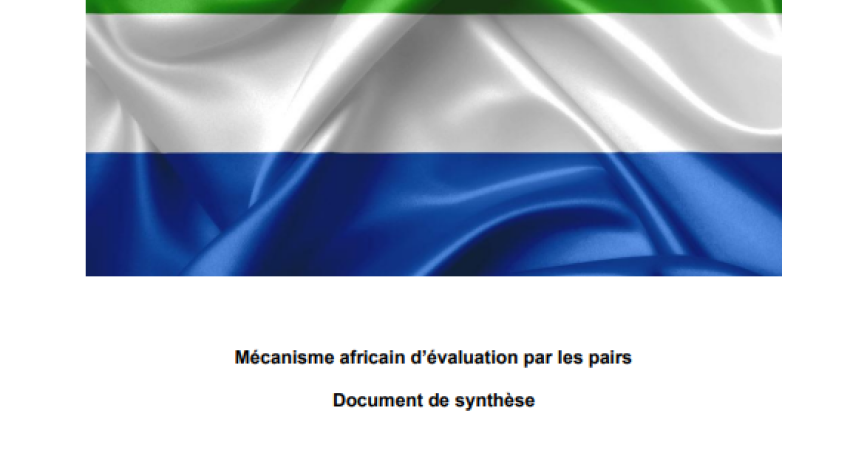 Évaluation ciblée de la gouvernance sanitaire et de la riposte à la COVID-19 en république de Sierra Leone